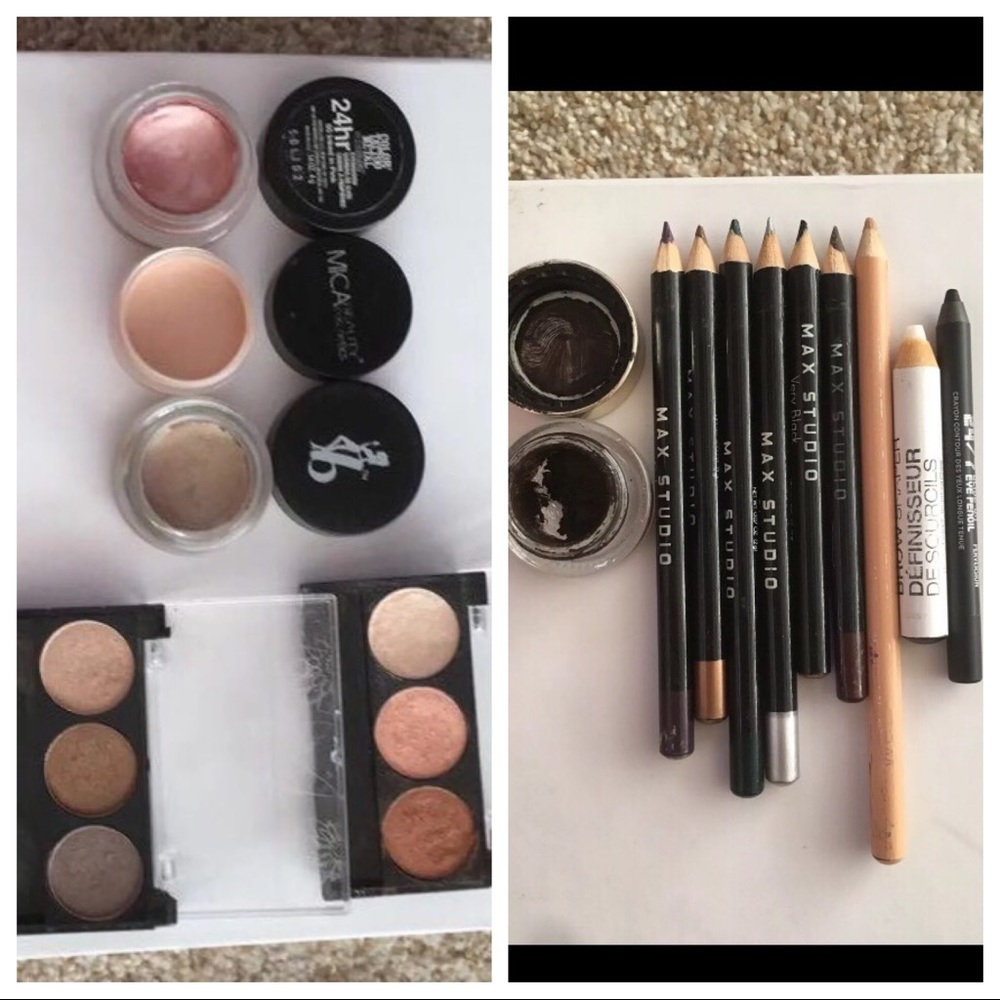 Huge eye beauty bundle lot nude natural minimalist